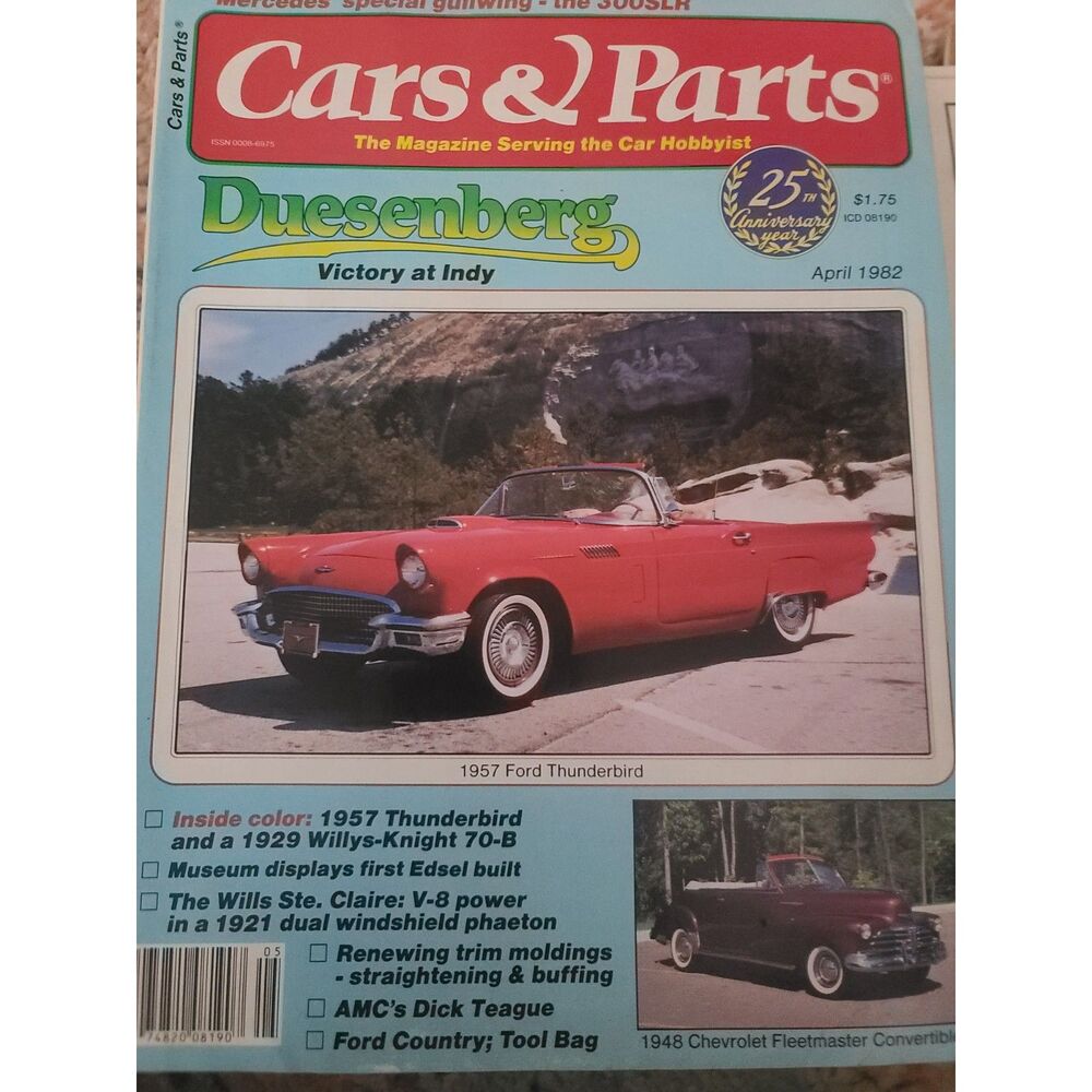 Vintage 1982 Car &‎ Parts Magazines Lot of 11, missing June
